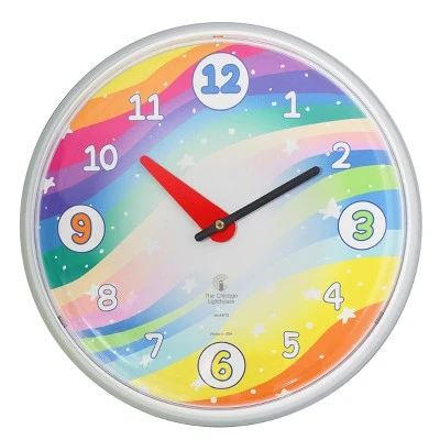 The Chicago Lighthouse Chicago Lighthouse Children's Wall Clock Decorative Wall Clocks Stars 2 Slimline 5 The Chicago Lighthouse Chicago Lighthouse Children's Wall Clock Decorative Wall Clocks Stars 2 Slimline - Image 3