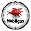 Collectable Sign & Clock | Mobilgas LED Wall Clock Retro/Vintage, Lighted - Great For Garage, Bar, Mancave, Gym, Office etc 14 Inches -Clocks Shop unnamed file 2925