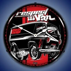 Collectable Sign & Clock | RTV Brutus LED Wall Clock Retro/Vintage, Lighted