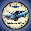 Collectable Sign & Clock | 1969 Chevelle SS 396 LED Wall Clock Retro/Vintage, Lighted -Clocks Shop unnamed file 3008