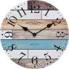 Newton Woodgrain Farmhouse Clock - FirsTime -Clocks Shop unnamed file 323