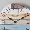 Newton Woodgrain Farmhouse Clock - FirsTime -Clocks Shop unnamed file 324