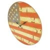 USA Flag Round Wall Clock - Creative Motion Industries 11 USA Flag Round Wall Clock - Creative Motion Industries -Clocks Shop unnamed file 3243