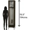Howard Miller 611304 Howard Miller Reid Floor Clock 611304 Dark Coffee Oak -Clocks Shop unnamed file 3273