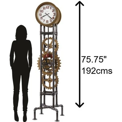 Howard Miller 615118 Howard Miller Cogwheel Floor Clock 615118 5 Howard Miller 615118 Howard Miller Cogwheel Floor Clock 615118 - Image 3