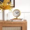 5" Mantel Table Clock Stand Brass - Threshold™ 1 5" Mantel Table Clock Stand Brass - Threshold™ -Clocks Shop unnamed file 3300