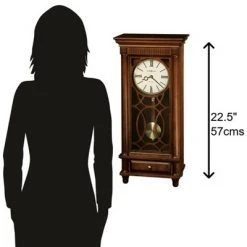 Howard Miller 635170 Howard Miller Lorna Mantel Clock 635170 Tuscany Cherry