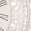 24" Distressed Ornate Wood Carved Wall Clock White - Patton Wall Decor 7 24" Distressed Ornate Wood Carved Wall Clock White - Patton Wall Decor -Clocks Shop unnamed file 332