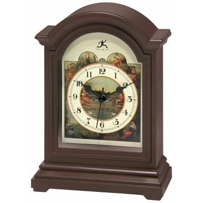 9" Old World Map Tabletop Clock Antique Brown - Infinity Instruments 8 9" Old World Map Tabletop Clock Antique Brown - Infinity Instruments -Clocks Shop unnamed file 3352