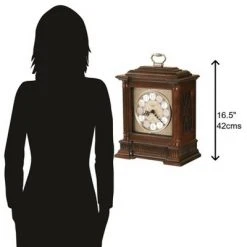 Howard Miller 635125 Howard Miller Akron Mantel Clock 635125 Windsor Cherry