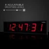 Ivation Huge Large Big Oversized Digital LED Clock - Shelf or Wall Mount | 6-Level Brightness, Mounting Holes & Hardware 7 Ivation Huge Large Big Oversized Digital LED Clock - Shelf or Wall Mount | 6-Level Brightness, Mounting Holes & Hardware -Clocks Shop unnamed file 3397