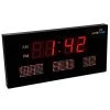 Ivation Big Oversized Digital Blue LED Calendar Clock with Day and Date - Shelf or Wall Mount -Clocks Shop unnamed file 3414