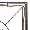 Gray Metal & Jute Wall Clock - Foreside Home & Garden 11 Gray Metal & Jute Wall Clock - Foreside Home & Garden -Clocks Shop unnamed file 3444