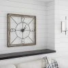 Gray Metal & Jute Wall Clock - Foreside Home & Garden 13 Gray Metal & Jute Wall Clock - Foreside Home & Garden -Clocks Shop unnamed file 3446