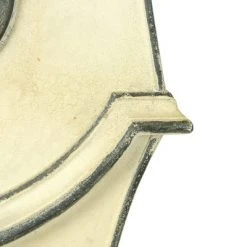 Clocks Shop 11 Wood Vintage Reproduction Standing Clock with Distressed Finish Beige - 3R Studios