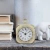 Small Weathered Table Clock White - Stonebriar Collection 7 Small Weathered Table Clock White - Stonebriar Collection -Clocks Shop unnamed file 3466