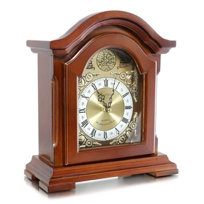 Bedford Clocks Clock Collection Redwood Mantel clock with Chime 8 Bedford Clocks Clock Collection Redwood Mantel clock with Chime - Image 6