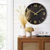 20" Wood Wall Clock Brass - Threshold™ -Clocks Shop unnamed file 350