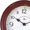 Patina Farmhouse Wall Clock Red - FirsTime -Clocks Shop unnamed file 355