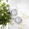 The Lakeside Collection Lakeside Galvanized Metal Wall Clock with Farmhouse Style - Analog 12" -Clocks Shop unnamed file 369