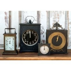 Park Hill Collection Bookcase Clock
