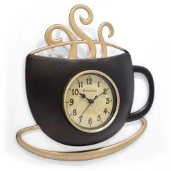 12.5" Coffee Cup Wall Clock - Westclox