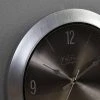 11" Steel Core Wall Clock Bullet Silver - FirsTime -Clocks Shop unnamed file 377