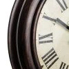 12" Traditional Bronze Roman Numeral Wall Clock Bronze - Patton Wall Decor 8 12" Traditional Bronze Roman Numeral Wall Clock Bronze - Patton Wall Decor -Clocks Shop unnamed file 395