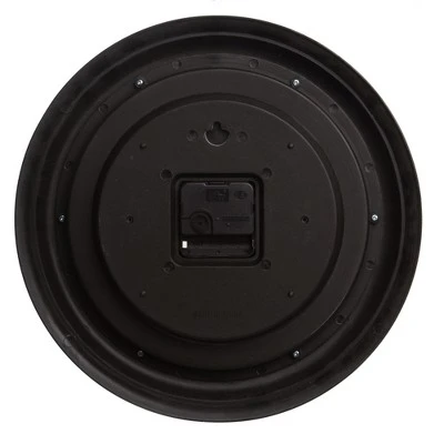 12" Traditional Bronze Roman Numeral Wall Clock Bronze - Patton Wall Decor 6 12" Traditional Bronze Roman Numeral Wall Clock Bronze - Patton Wall Decor - Image 4