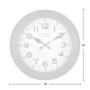 18" Donovan Wall Clock Gray - FirsTime & Co. 7 18" Donovan Wall Clock Gray - FirsTime & Co. -Clocks Shop unnamed file 399