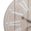 20" Rustic Light Natural Wood Plank Frameless Farmhouse Wall Clock Natural - Patton Wall Decor -Clocks Shop unnamed file 405