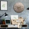 20" Rustic Light Natural Wood Plank Frameless Farmhouse Wall Clock Natural - Patton Wall Decor -Clocks Shop unnamed file 407