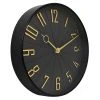 12" Modern Dial with Raised Number Wall Clock Gold - Westclox -Clocks Shop unnamed file 409
