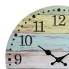 14" Round Vintage Farmhouse Wall Clock Light Blue/Yellow - Stonebriar Collection -Clocks Shop unnamed file 422