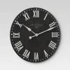 23" Wood Wall Clock Black - Threshold™ -Clocks Shop unnamed file 434