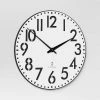 28" Modern Wall Clock White - Threshold™ 5 28" Modern Wall Clock White - Threshold™ -Clocks Shop unnamed file 436