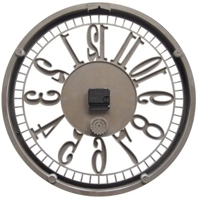 20" Whitney Farmhouse Wall Clock Antique Cream - FirsTime & Co. 5 20" Whitney Farmhouse Wall Clock Antique Cream - FirsTime & Co. - Image 3