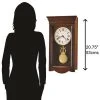 Howard Miller 620154 Howard Miller Eastmont Wall Clock 620154 Windsor Cherry -Clocks Shop unnamed file 523
