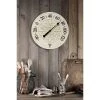 15" Blanc Fleur Thermometer White - Infinity Instruments 10 15" Blanc Fleur Thermometer White - Infinity Instruments -Clocks Shop unnamed file 555
