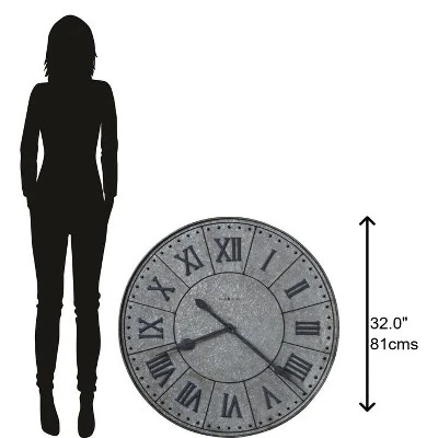 Howard Miller 625624 Howard Miller Manzine Wall Clock 625624 5 Howard Miller 625624 Howard Miller Manzine Wall Clock 625624 - Image 3