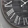 Emmett Farmhouse Shiplap Wall Clock - FirsTime Black -Clocks Shop unnamed file 575