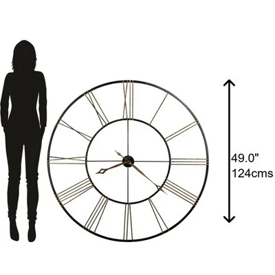 Howard Miller 625406 Howard Miller Postema Wall Clock 625406 Metal 4 Howard Miller 625406 Howard Miller Postema Wall Clock 625406 Metal - Image 2