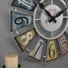 24" Numeral Windmill Farmhouse Wall Clock Galvanized Finish - FirsTime & Co. 7 24" Numeral Windmill Farmhouse Wall Clock Galvanized Finish - FirsTime & Co. -Clocks Shop unnamed file 596