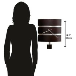 Howard Miller 625404 Howard Miller Morrison Wall Clock 625404 Black Coffee