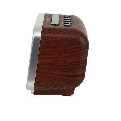 JENSEN AM/FM Dual Alarm Clock Radio with Digital Retro "Flip" Display - Brown (JCR-232) 5 JENSEN AM/FM Dual Alarm Clock Radio with Digital Retro "Flip" Display - Brown (JCR-232) - Image 3