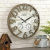 Sherwood Shiplap Farmhouse Outdoor Wall Clock - FirsTime Brown 16 Sherwood Shiplap Farmhouse Outdoor Wall Clock - FirsTime Brown -Clocks Shop unnamed file 730
