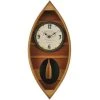 Wood Canoe Pendulum Clock - FirsTime -Clocks Shop unnamed file 743