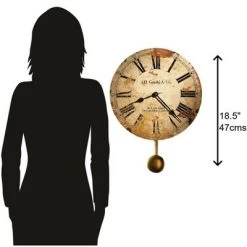 Howard Miller 620257 Howard Miller J.H. Gould And Co. Ii Wall Clock 620257