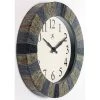 13" Faux Stone Mosaic Wall Clock - Infinity Instruments -Clocks Shop unnamed file 764