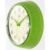 9.5" Retro Metal Wall Clock Dark Green - Infinity Instruments -Clocks Shop unnamed file 785